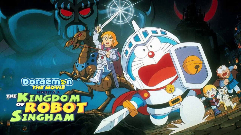 Doraemon The Movie - Nobita and the Kingdom of Robot Singham Hindi – Tamil – Telugu FHD