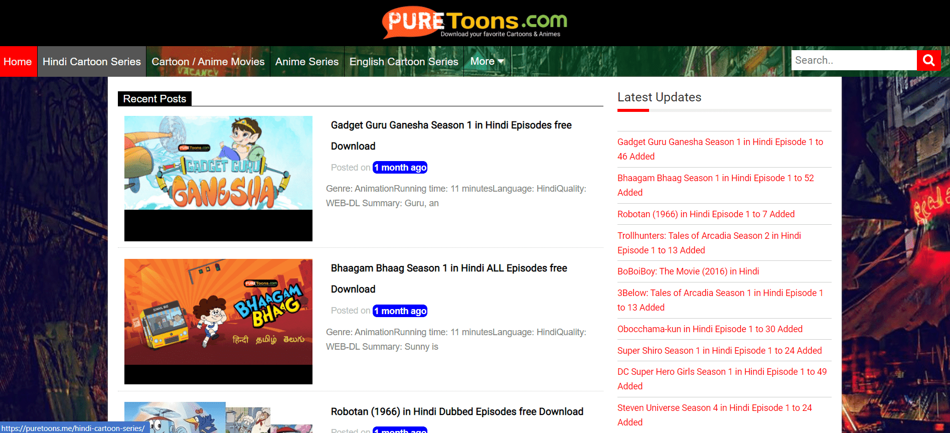 PureToons